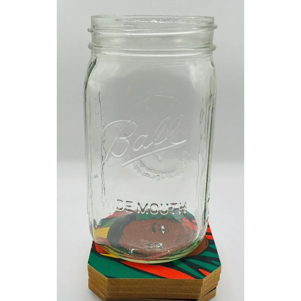 Ball Wide Mouth Quart Mason Jar with Lid